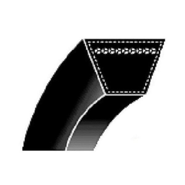 21/32" x 140" Classical V-Belt (13/32" Depth, 21/32" Top Width) B137